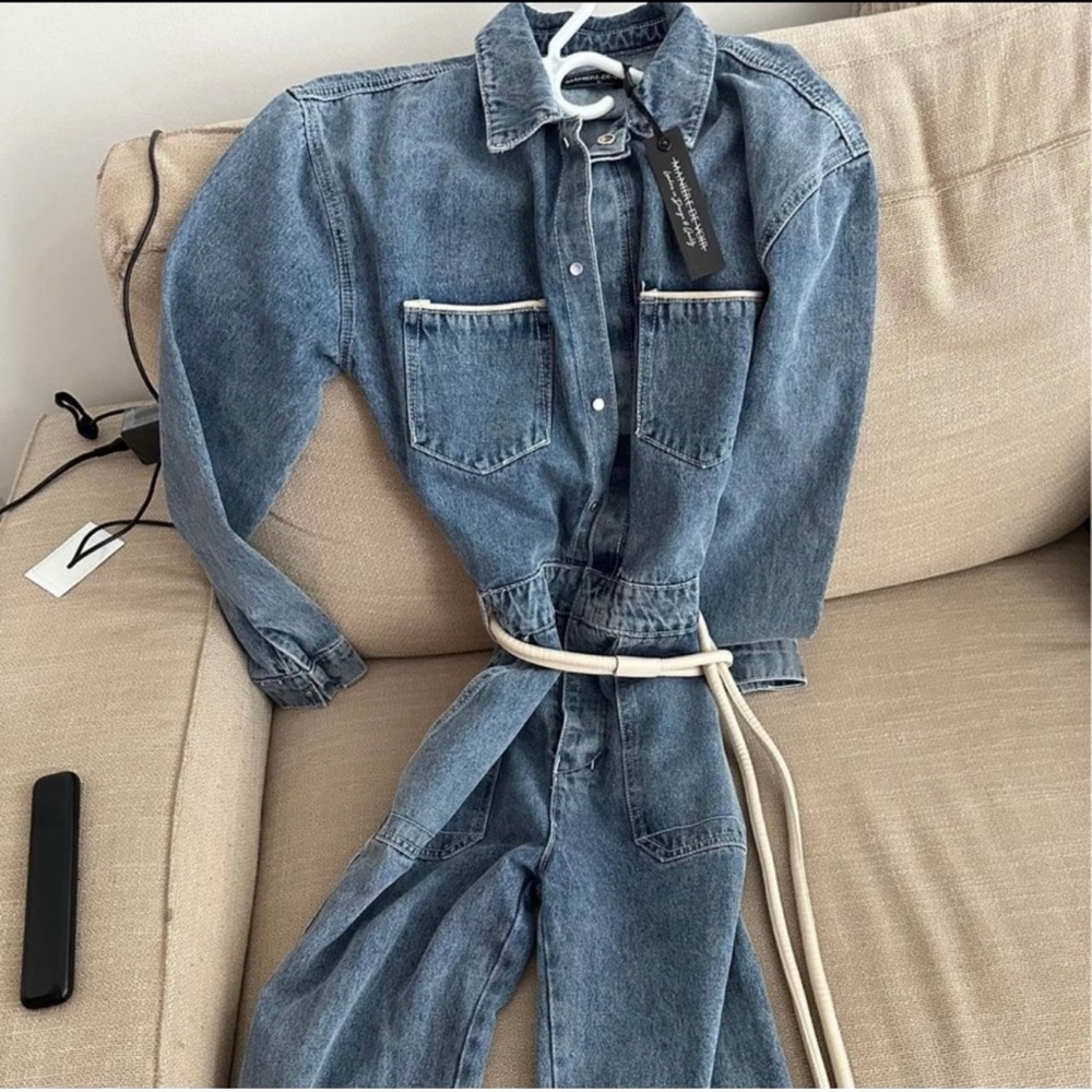 Denim Blue Women's Jumpsuit